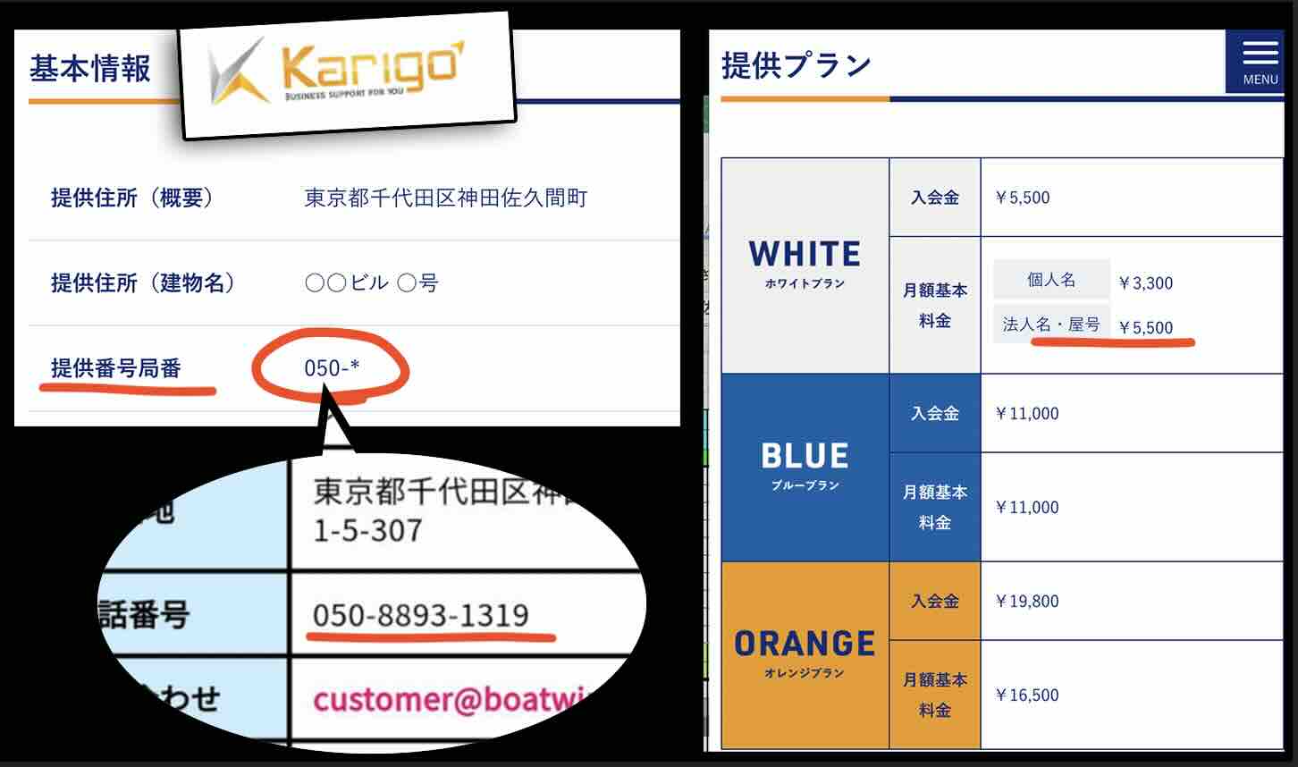競艇スターライトの運営所在地はバーチャルオフィス